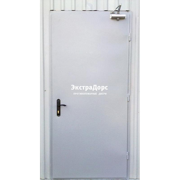 Противопожарная дверь EI 30 3 типа белая металлическая в Серпухове  купить