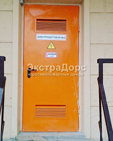 Противопожарные двери с решеткой от производителя в Серпухове  купить