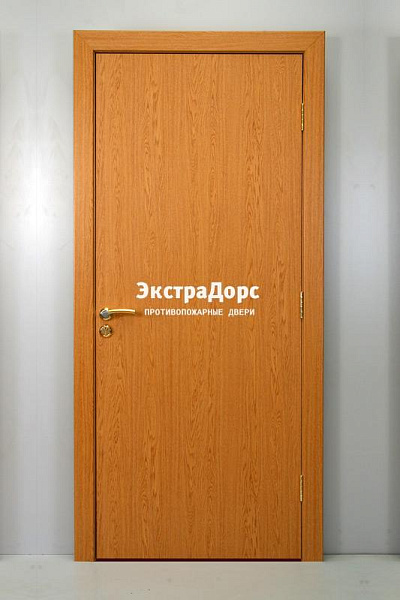 Противопожарная дверь с мдф медовый дуб в Серпухове  купить