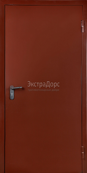 Противопожарная дверь EI 45 дымогазонепроницаемая металлическая однопольная в Серпухове  купить