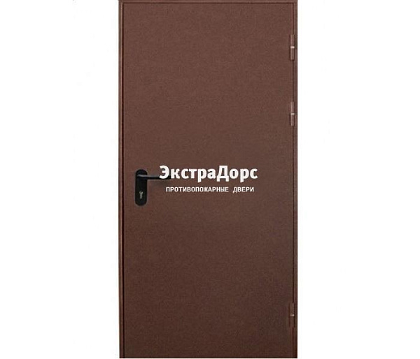 Противопожарная дверь EI 60 ДПМ 2 типа коричневая в Серпухове  купить